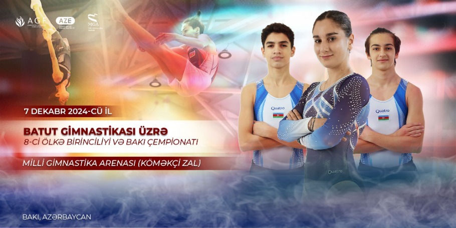 8th National Championships and Baku among Age categories in Trampoline Gymnastics 