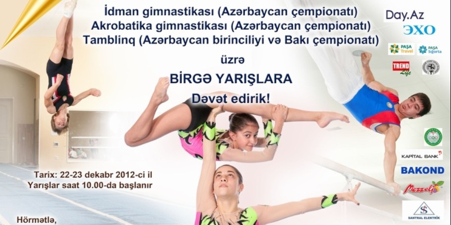 A JOINT GYMNASTICS TOURNAMENT TO BE HELD AT HOVSAN OLYMPIC SPORTS COMPLEX!