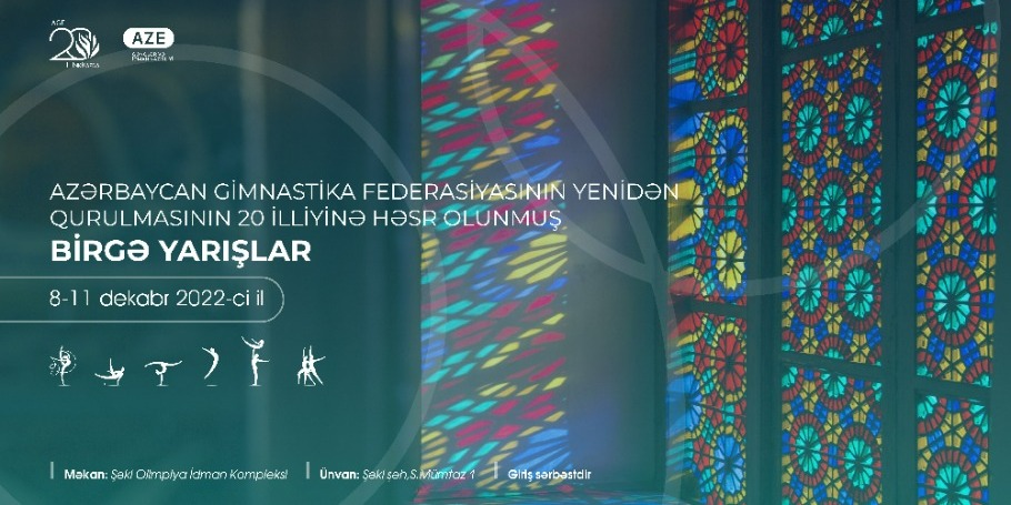 Объединенные соревнования, посвященные 20-летию реструктуризации Федерации гимнастики Азербайджана