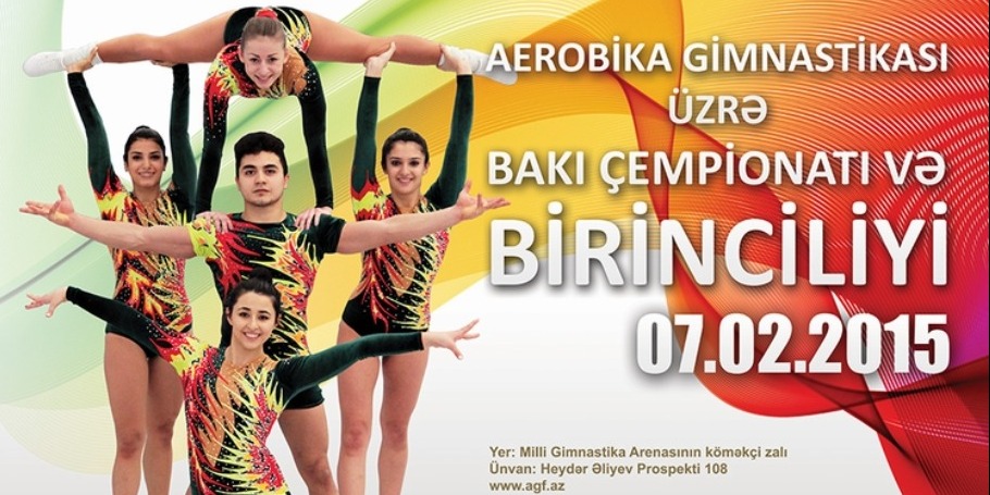 Milli Gimnastika Arenasında aerobika gimnastikası üzrə Bakı Çempionatı və Birinciliyi keçiriləcək