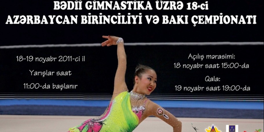 The 18th Azerbaijan and Baku Championship in rhythmic gymnastics among juniors