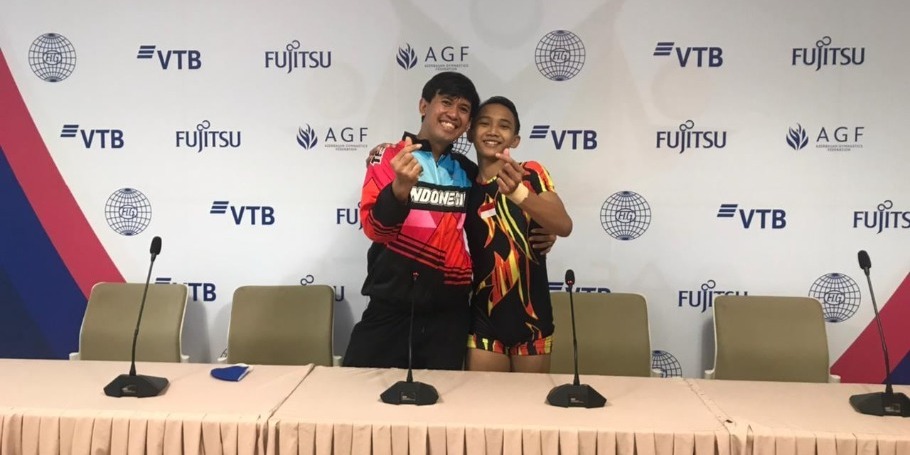 Всемирные соревнования по аэробной гимнастике в Баку прекрасно организованы – спортсмен из Индонезии