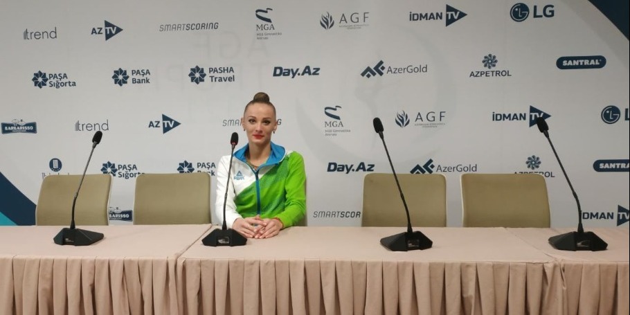 Bakıda yarışlar hər zaman ən yüksək səviyyədə keçir - Sloveniyalı gimnast