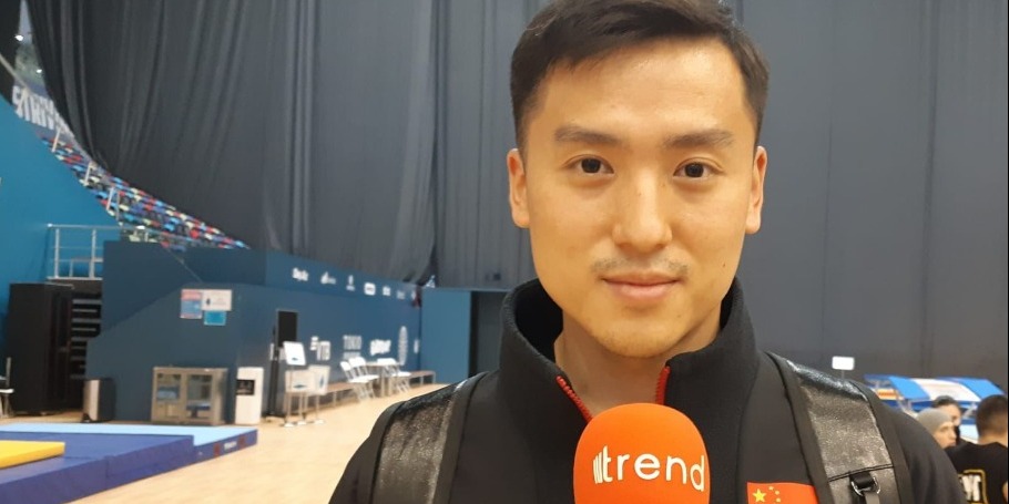 Bakıda özümü evimdəki kimi hiss edirəm - Batut gimnastikası üzrə Olimpiya çempionu