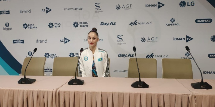 Kazakh gymnast shares impressions of Rhythmic Gymnastics World Cup taking place in Baku