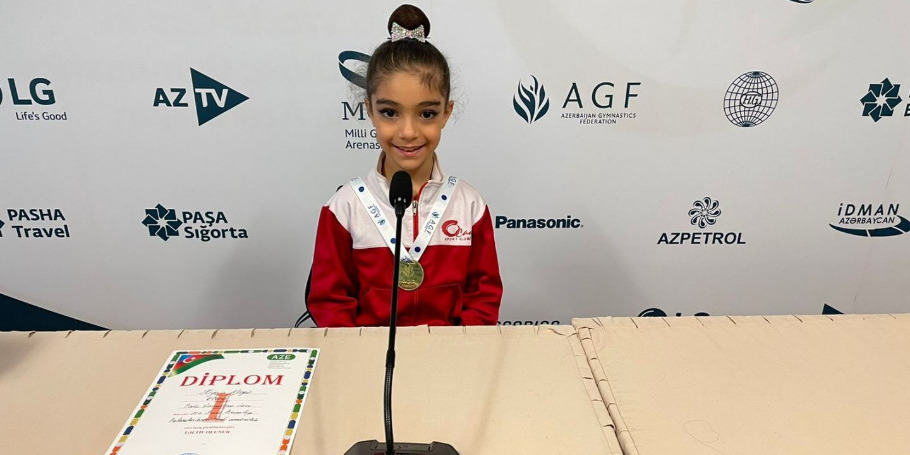 Mən Olimpiya çempionu olmağı arzulayıram - Bədii gimnastika üzrə Bakı birinciliyinin qızıl medalçısı