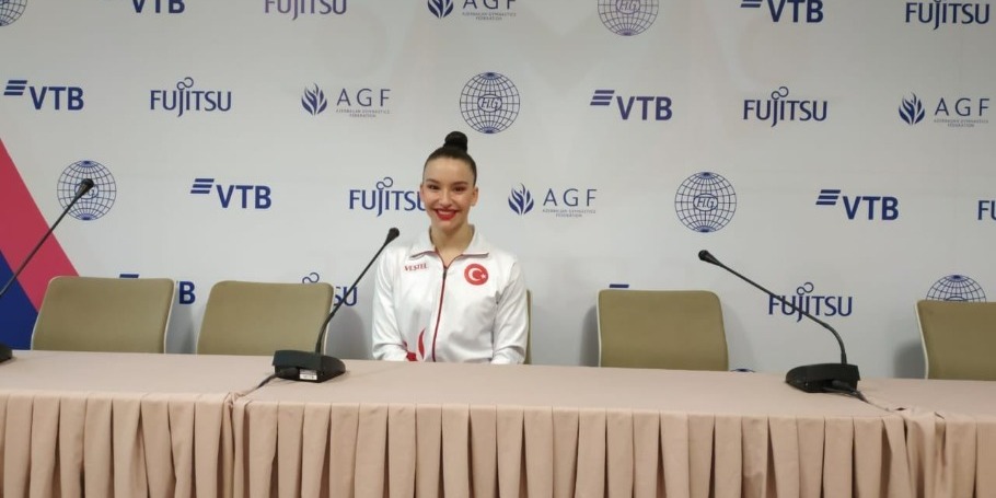 Признательна оргкомитету чемпионата мира в Баку за прекрасное проведение соревнований – гимнастка из Турции