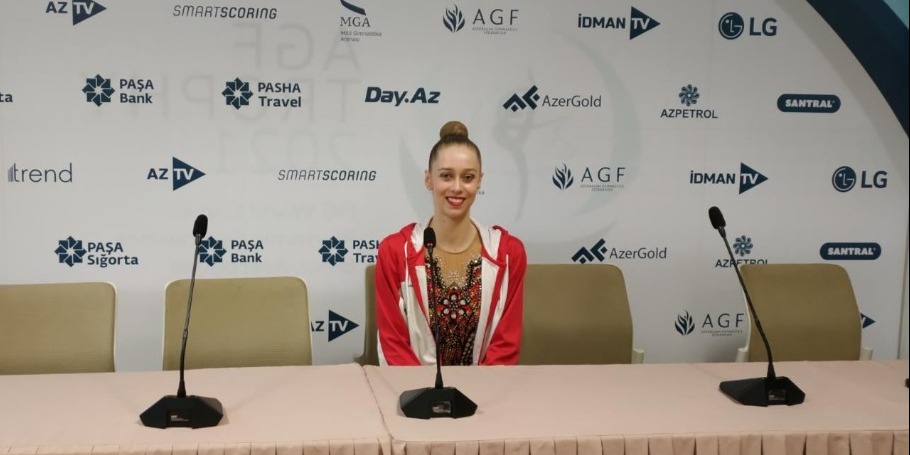Выступать на соревнованиях Кубка мира в Баку очень волнительно и приятно – польская гимнастка