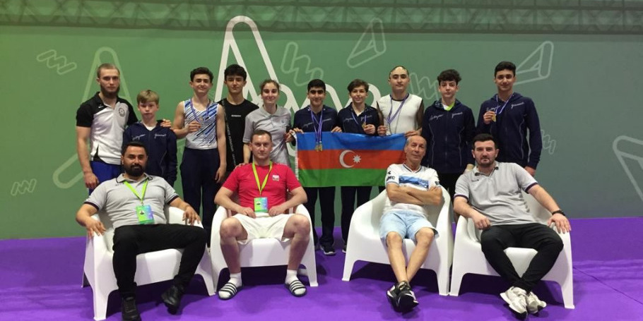 The Aere Trampoline Cup is remembered with 4 medals