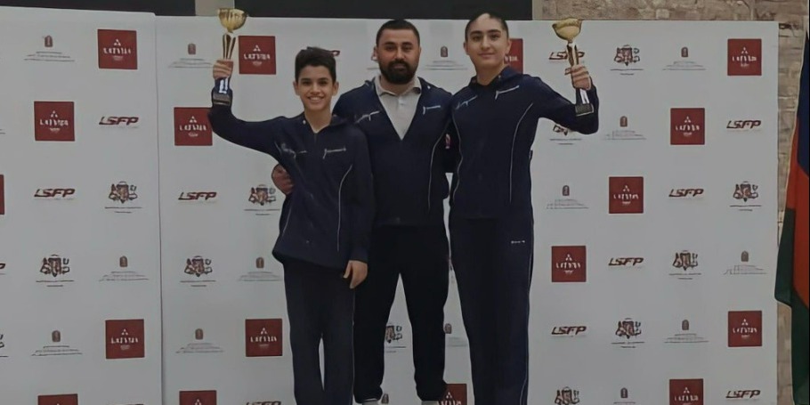 “Latvian Cup” beynəlxalq turniri 2 qızıl medalla yadda qalıb 