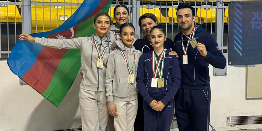 “Turin Acro Cup”-da fəxri kürsüdə