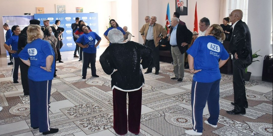  Ahıl şəxslər üçün sosial xidmət müəssisəsində “Gimnastika hamı üçün” tədbiri keçirilib