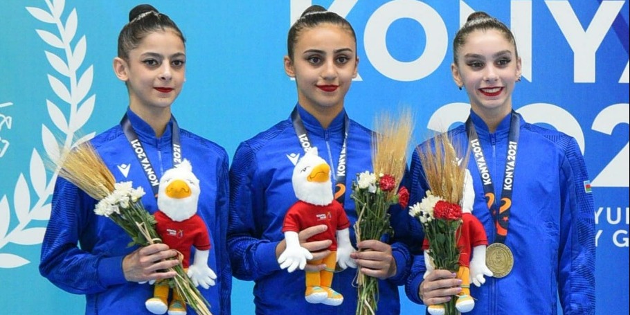 Наши гимнастки завоевали еще три медали на 5-ых Играх исламской солидарности