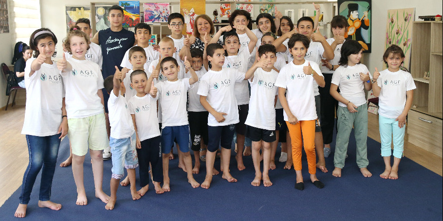 Gymnastics section launched at “Umid Yeri” children's shelter