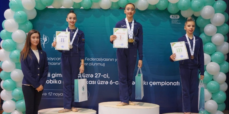 On November 11-12, there was held the 27th joint Baku Championship in Rhythmic Gymnastics and 6th Baku Championship in Aerobic Gymnastics dedicated to the 20th Anniversary of re-establishment of Azerbaijan Gymnastics Federation (AGF).
