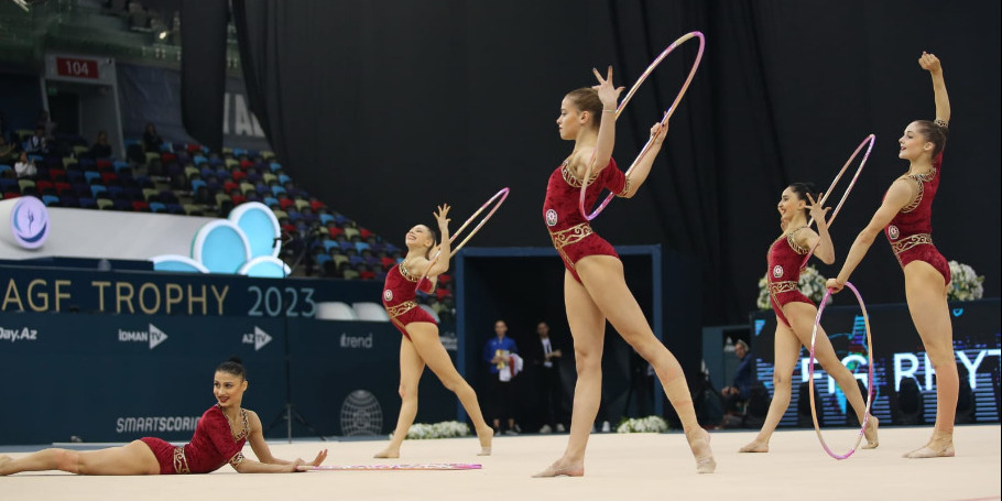 135 Rhythmic gymnasts from 40 countries compete in our capital