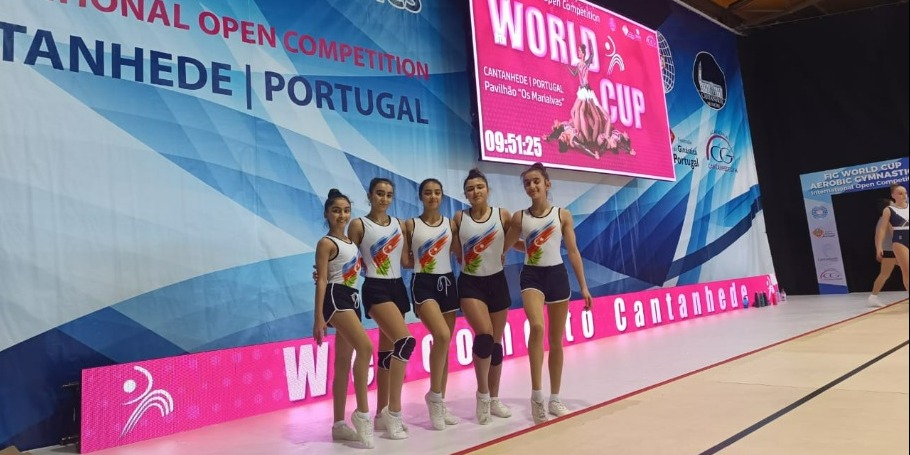 Our athletes participate in the First International Competition of 2023 in Aerobics Gymnastics