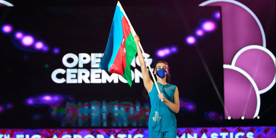 The Opening Ceremony of the 28th FIG Acrobatic Gymnastics World Championships 