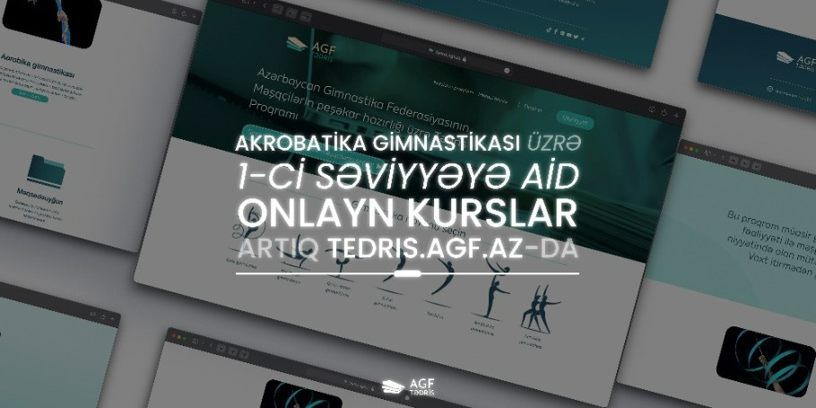 Akrobatika gimnastikası üzrə onlayn məşqçilik kurslarına start verilib