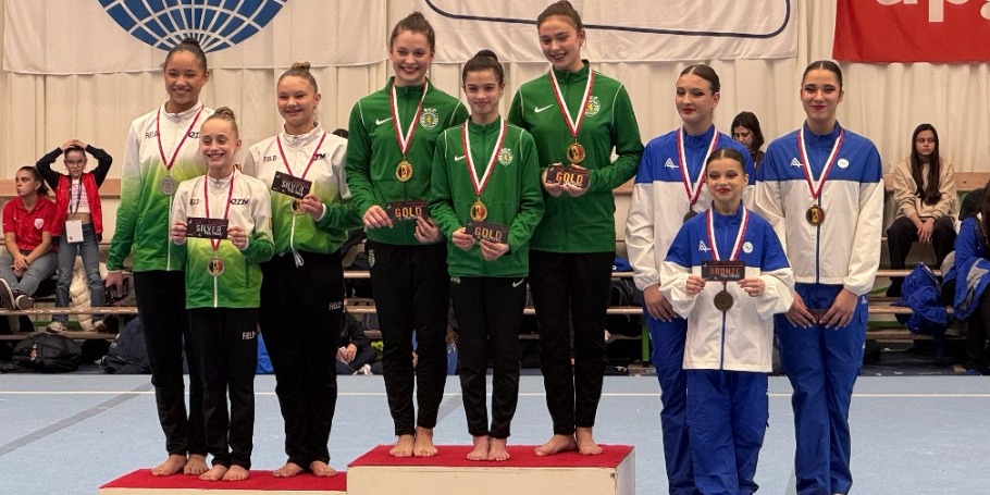 Our Acrobats return from Belgium with a Bronze medal