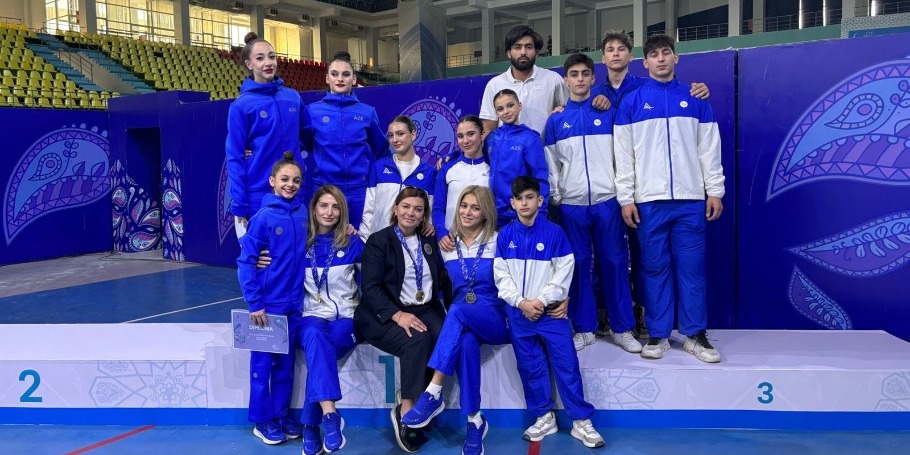 Our acrobats took part in an international competition