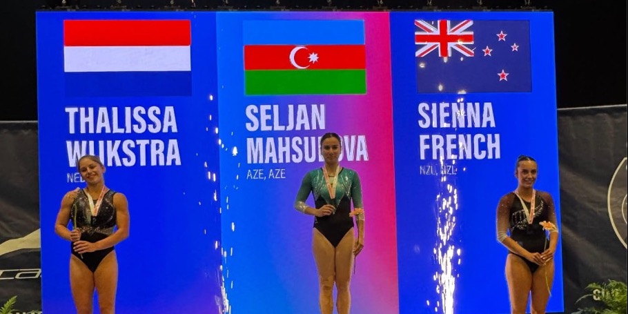Azerbaijani gymnasts finish the SCALABISCUP International Tournament with 12 medal