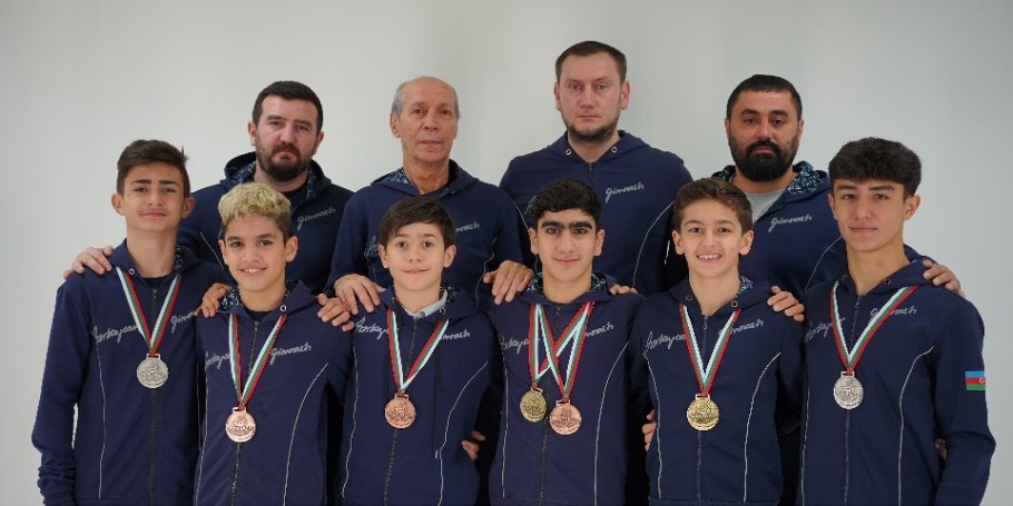 Azərbaycan gimnastlarının batut gimnastikası üzrə Dünya yaş qrupları yarışlarından 5 medalı