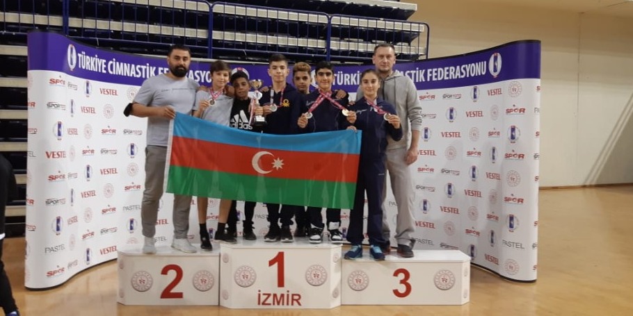 Our representatives in Trampoline Gymnastics return from Izmir with medals as well