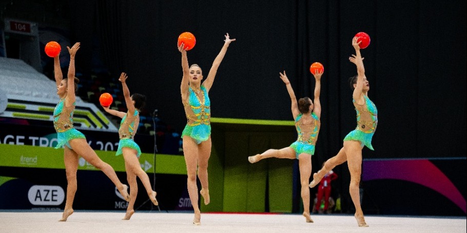 The Rhythmic Gymnastics World Cup has begun