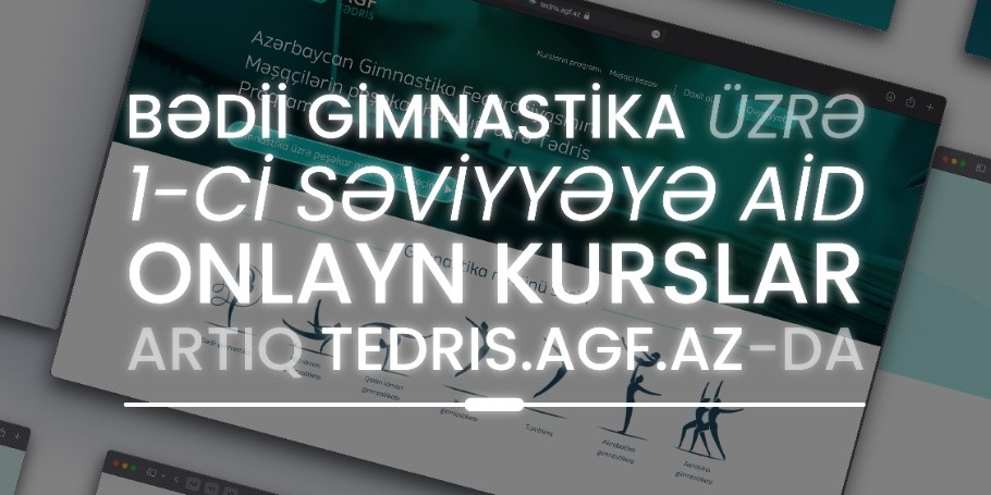 Bədii gimnastika üzrə onlayn məşqçilik kurslarına start verilib