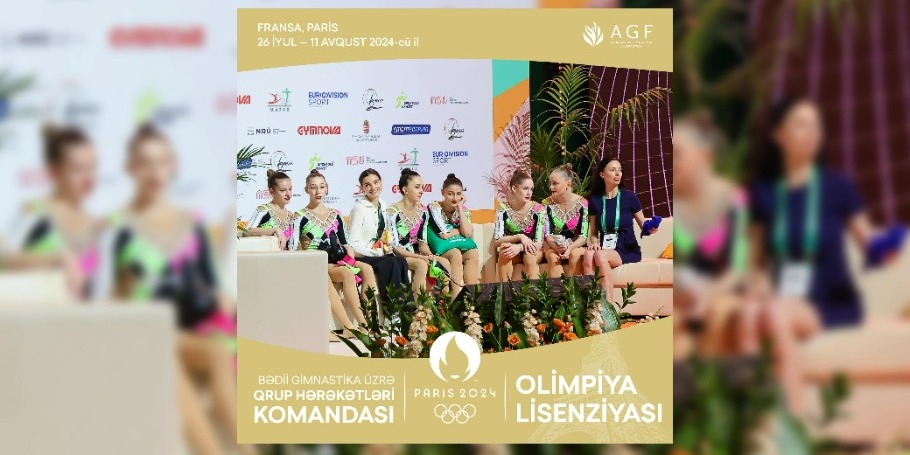 Международная федерация гимнастики официально подтвердила олимпийскую лицензию азербайджанской команды в групповых упражнениях!