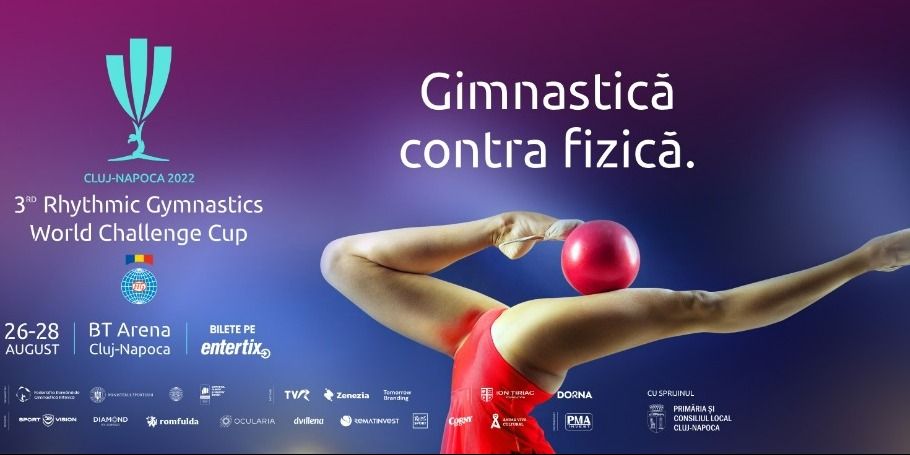 Our Rhythmic gymnasts take part in the World Challenge Cup series
