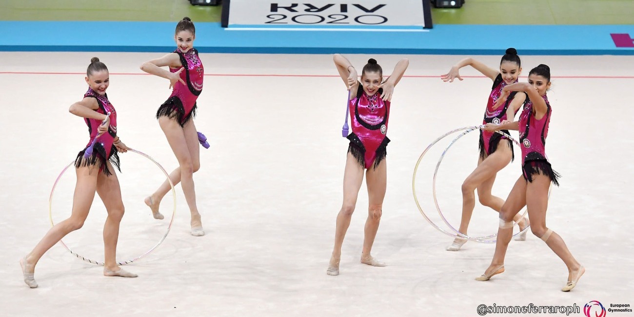 The Continental Championships of the Rhythmic gymnasts comes to an end