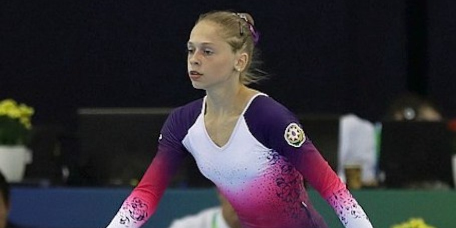 Our gymnast takes part in the World Cup in Slovenia