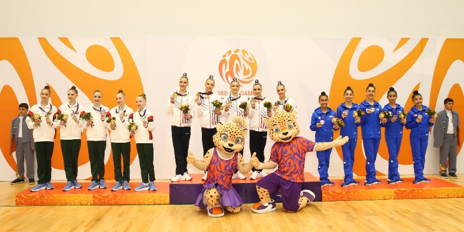 III MDB Oyunlarında gimnastika üzrə yarışlara yekun vuruldu