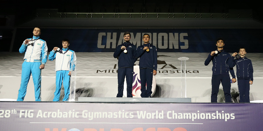 Our Men’s Pair wins the Bronze medal at the World Championships