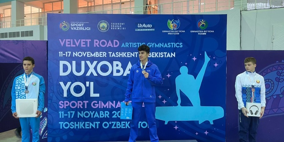 Kişi idman gimnastlarımızın Daşkənddəki parlaq uğurları