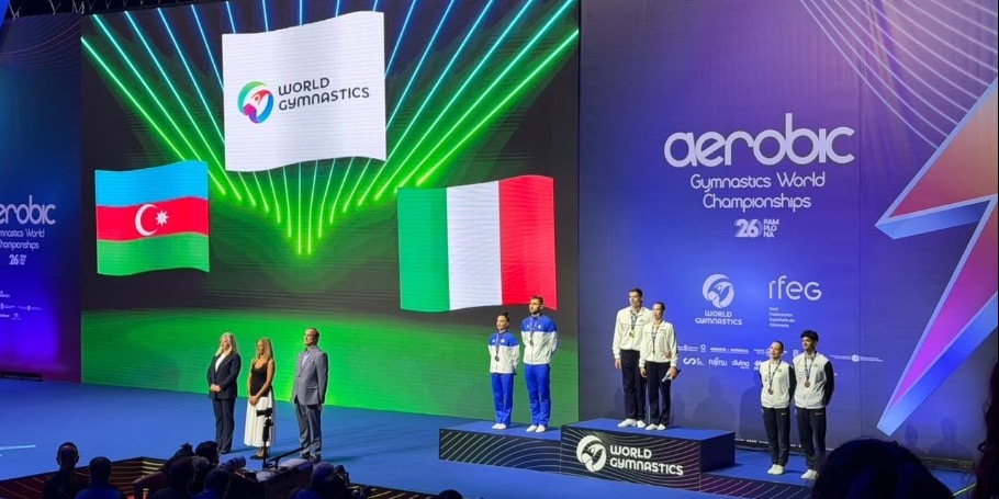 Mədinə Mustafayeva və Vladimir Dolmatov ikinci dəfə Dünya çempionatında gümüş medal qazandılar