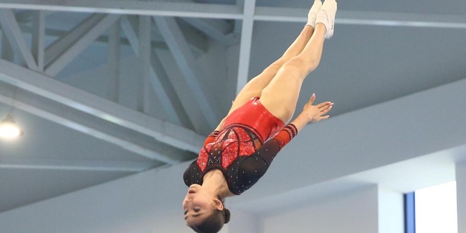 Milli Gimnastika Arenasında batut gimnastikası və tamblinq üzrə Azərbaycan çempionatı keçirilib