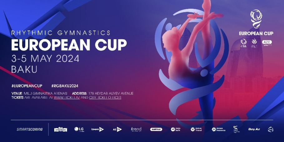 Анонс первого кубка Европы по художественной гимнастике, который пройдет в Баку 