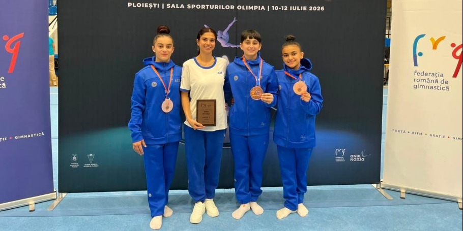Qadın idman gimnastları beynəlxalq turnirdə 3 medal qazandı