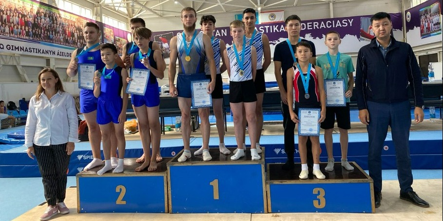 3 золотые, 2 серебряные медали с открытого чемпионата Казахстана