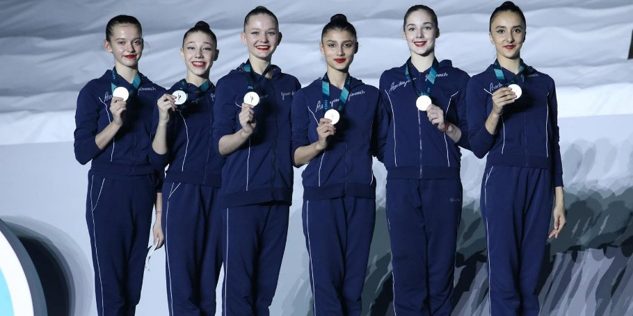 Our National Team in Group exercises reach the second place in the ranking of Azerbaijani athletes 