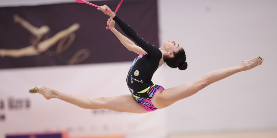 Şəkidə bədii gimnastika üzrə III MDB Oyunlarının sınaq yarışı keçirildi