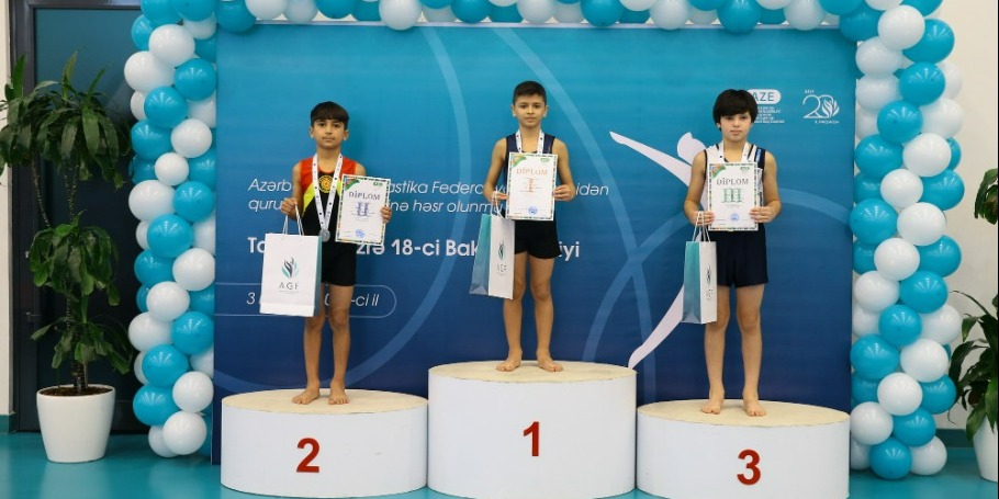 The Baku Championship in Tumbling among Age Categories comes to an end