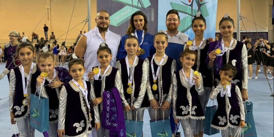 Tbilisidə gimnastika sevinci