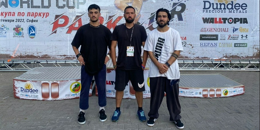 Our representatives take part in the FIG Parkour World Cup