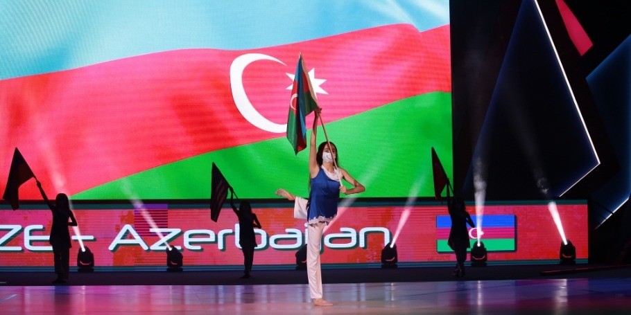 В Баку стартовал 16-ый Чемпионат мира по аэробной гимнастике 