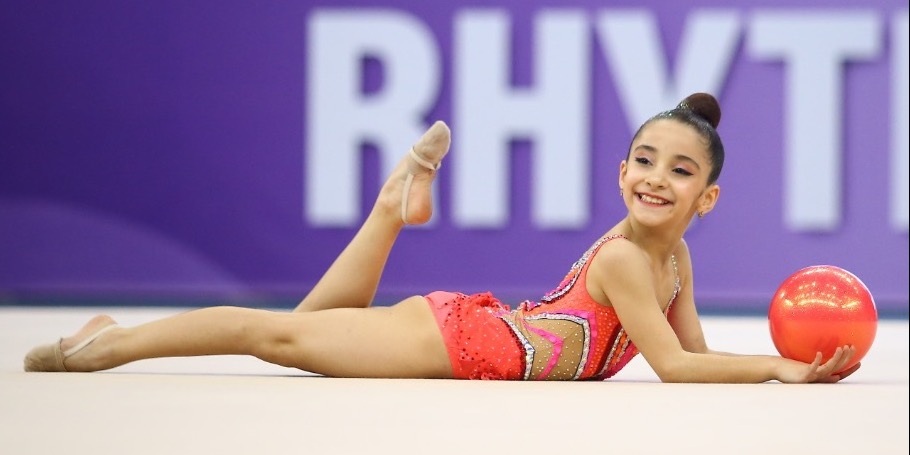The Championship of graceful gymnasts in Baku has concluded