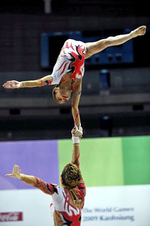 AZERBAIJANI ACROBATS WIN THE SECOND PLACE AT THE WORLD GAMES!